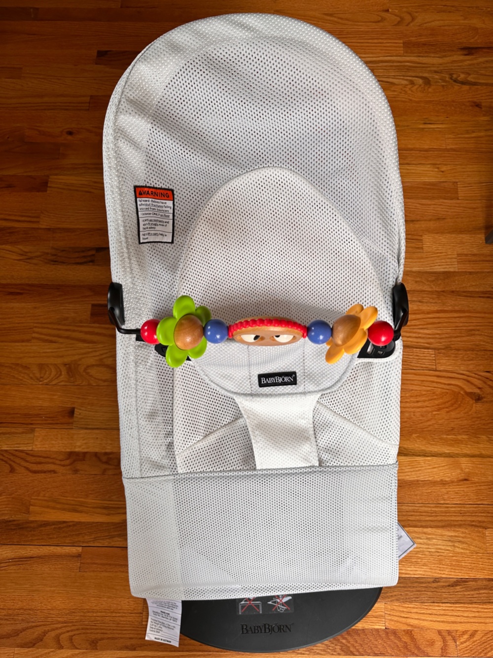 BabyBjorn Mesh Bouncer with attachment